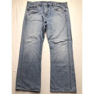 Y2K GAP 1969 Jean Loose Wide Leg Men 40x32 Baggy Grunge Skate Light Wash